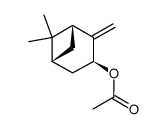 [1R-(1alpha,3alpha,5alpha)]-6,6-dimethyl-2-methylenebicyclo[3.1.1]hept-3-yl acetate Structure