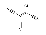 2-chloroethene-1,1,2-tricarbonitrile Structure