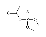 dimethoxyphosphinothioyl acetate Structure