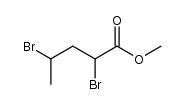 methyl α,γ-dibromovalerate结构式