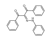 1,3-Diphenyl-2-(phenylhydrazono)-1,3-propandion结构式