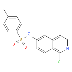 N-(1-Chloroisoquinolin-6-yl)-4-methylbenzenesulfonamide Structure