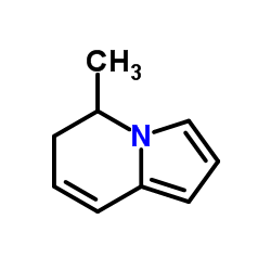 Indolizine, 5,6-dihydro-5-methyl- (9CI) Structure