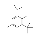 1,3-ditert-butyl-2,5-dimethylbenzene结构式