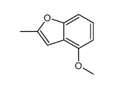 4-methoxy-2-methyl-1-benzofuran结构式