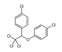1-chloro-4-[2,2,2-trichloro-1-(4-chlorophenoxy)ethyl]benzene结构式