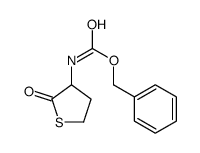 benzyl N-(2-oxothiolan-3-yl)carbamate Structure