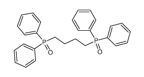 1,4-bis(diphenylphosphinyl)butane Structure