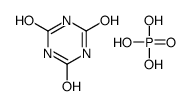 phosphoric acid,1,3,5-triazinane-2,4,6-trione Structure