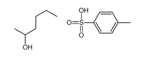hexan-2-ol,4-methylbenzenesulfonic acid结构式