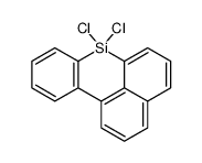 7,7-dichloro-7H-7-silabenz(de)anthracene Structure