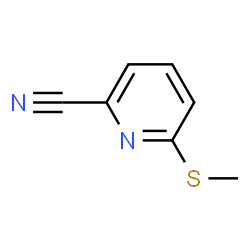 2-Pyridinecarbonitrile,6-(methylthio)-(9CI) picture