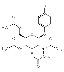 4'-CHLOROPHENYL 2-ACETAMIDO-3,4,6-TETRA-O-ACETYL-2-DEOXY-BETA-D-GLUCOPYRANOSIDE picture