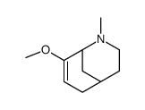 4-methoxy-6-methyl-6-azabicyclo[3.3.1]non-3-ene结构式