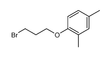 1-(3-bromopropoxy)-2,4-dimethylbenzene Structure