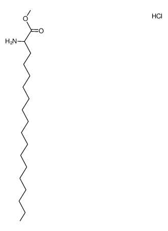 methyl α-aminooctadecanoate hydrochloride Structure