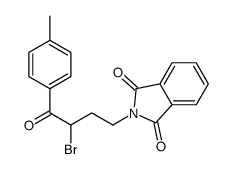 2-[3-bromo-4-(4-methylphenyl)-4-oxobutyl]isoindole-1,3-dione结构式