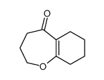 3,4,6,7,8,9-hexahydro-2H-1-benzoxepin-5-one结构式