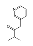 3-methyl-1-pyridin-3-ylbutan-2-one结构式