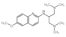 N2-(6-methoxyquinolin-2-yl)-N1,N1,N3,N3-tetramethyl-propane-1,2,3-triamine Structure