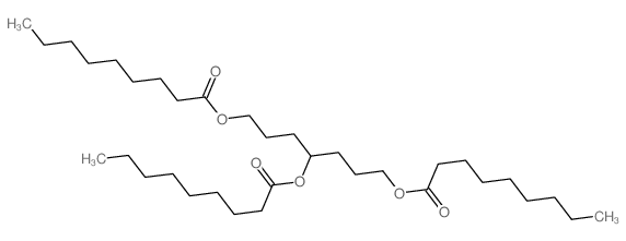 4,7-dinonanoyloxyheptyl nonanoate结构式