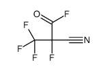 2-cyano-2,3,3,3-tetrafluoropropanoyl fluoride Structure