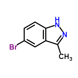 5-Bromo-3-methyl-1H-indazole Structure