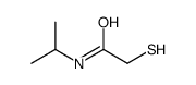 N-propan-2-yl-2-sulfanylacetamide Structure