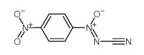 cyanoimino-(4-nitrophenyl)-oxido-azanium结构式