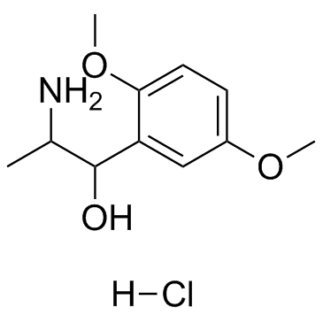 methoxamine hydrochloride structure