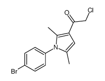 1-[1-(4-BROMOPHENYL)-2,5-DIMETHYL-1H-PYRROL-3-YL]-2-CHLOROETHANONE picture