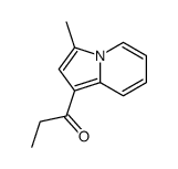 1-(3-methylindolizin-1-yl)propan-1-one Structure