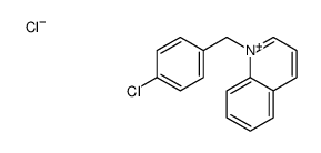 1-[(4-chlorophenyl)methyl]quinolin-1-ium,chloride结构式