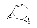 DL-(1α,2β,4β,8α)-3,9-Dioxatricyclo[6.1.0.02,4]non-5-en结构式