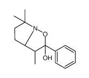 3,6,6-trimethyl-2-phenyl-3,3a,4,5-tetrahydropyrrolo[1,2-b][1,2]oxazol-2-ol Structure