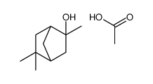 acetic acid,2,5,5-trimethylbicyclo[2.2.1]heptan-2-ol Structure