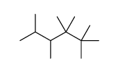 2,2,3,3,4,5-hexamethylhexane Structure