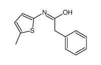 N-(5-methylthiophen-2-yl)-2-phenylacetamide结构式