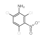 2,4,6-trichloro-3-nitro-aniline结构式