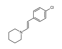 (E)-1-(4-chlorostyryl)piperidine Structure