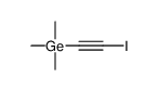 2-iodoethynyl(trimethyl)germane结构式