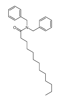 N,N-dibenzyltridecanamide Structure