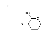 (2-hydroxyoxan-3-yl)-trimethylazanium,iodide结构式