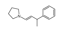 1-(3-phenylbut-1-enyl)pyrrolidine Structure