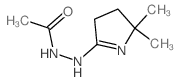 N-(5,5-dimethyl-3,4-dihydropyrrol-2-yl)acetohydrazide Structure