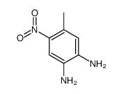 4-甲基-5-硝基苯-1,2-二胺结构式