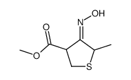 3-Thiophenecarboxylicacid,tetrahydro-4-(hydroxyimino)-5-methyl-,methyl结构式