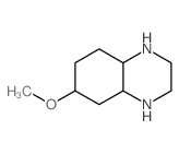 6-methoxy-1,2,3,4,4a,5,6,7,8,8a-decahydroquinoxaline结构式
