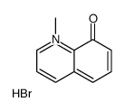 1-methylquinolin-1-ium-8-ol,bromide结构式