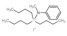 tributyl-n-methyl-n-phenylphosphoranamine iodide结构式